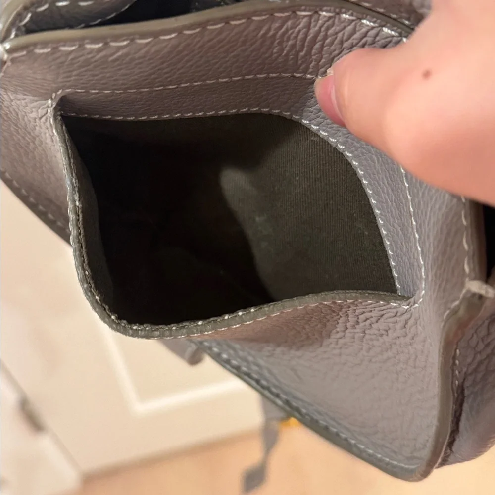 Chloe - Marcie Small Crossbody Bag - Gray - Pre-Owned - Plz Check Pics - Picture 10 of 16